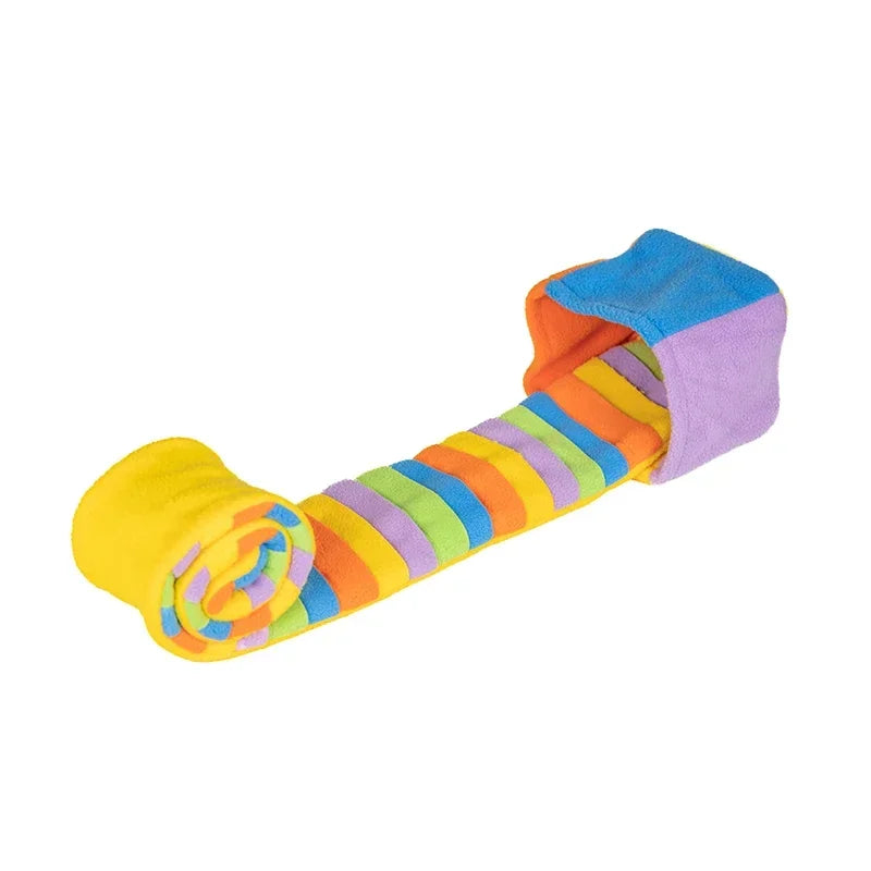 Interactive Dog Puzzle Toys Encourage Natural Foraging Skills Portable Pet Snuffle Toy Slow Feeder Training Educational Toy